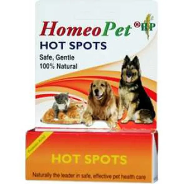 15 mL Homeopet Hot Spots - Supplements